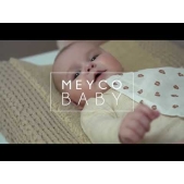 Meyco - Boxkleed Wafel Teddy - Greige - 80x100cm