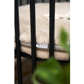 Meyco - Rond Boxkleed Basic Teddy - Sand Melange - 95cm
