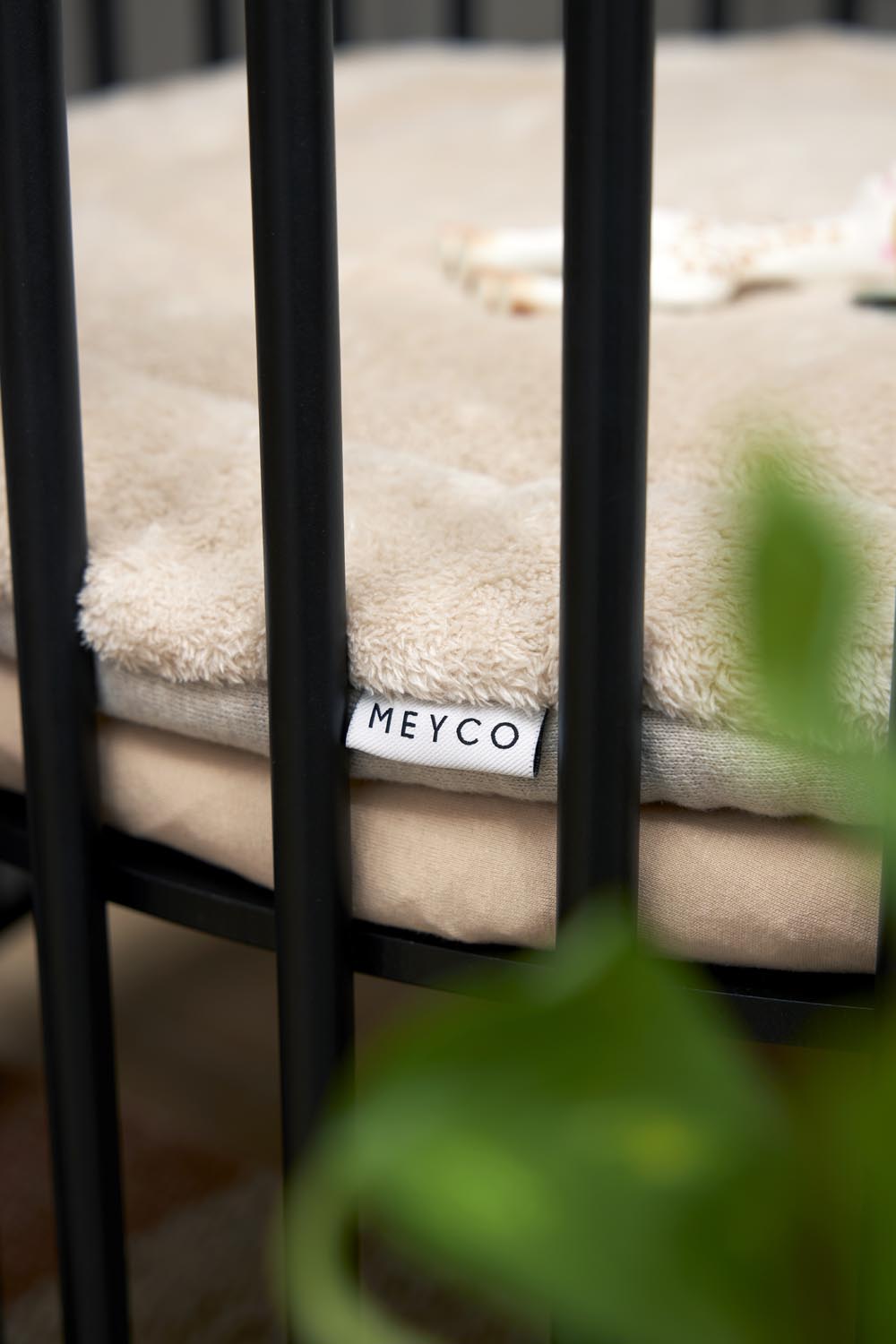 Rond Boxkleed Basic Teddy - Sand Melange - 95cm - afbeelding 10