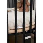 Meyco - Rond Boxkleed Basic Teddy - Sand Melange - 95cm