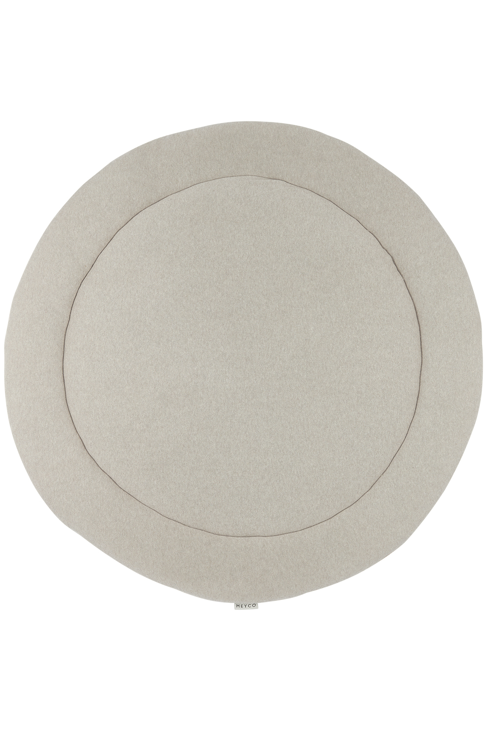 Rond Boxkleed Basic Teddy - Sand Melange - 95cm
