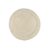 Meyco - Rond Boxkleed Basic Teddy - Sand Melange - 95cm