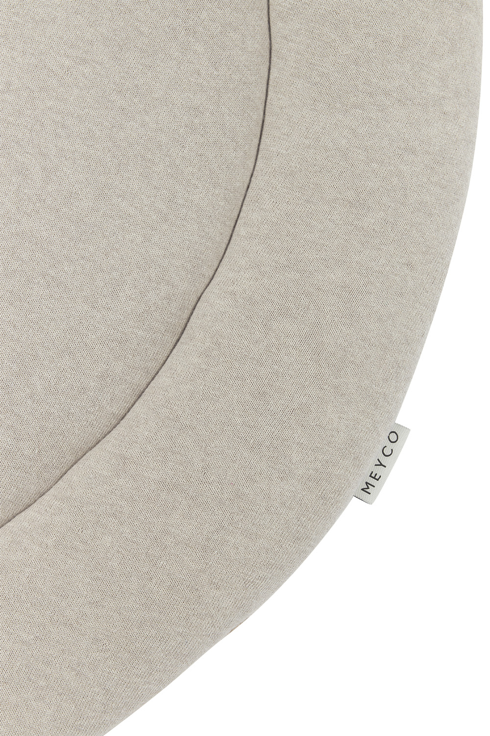 Rond Boxkleed Basic Teddy - Sand Melange - 95cm - afbeelding 4