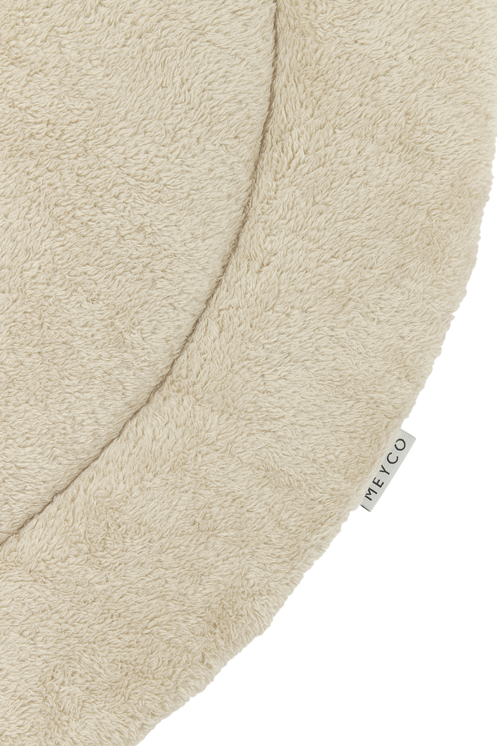 Rond Boxkleed Basic Teddy - Sand Melange - 95cm - afbeelding 5