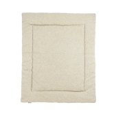 Meyco - Boxkleed Rib Mini Spot - Sand Melange - 80x100cm