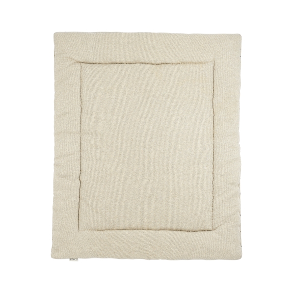 Meyco - Boxkleed Rib Mini Spot - Sand Melange - 80x100cm