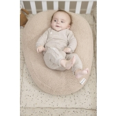 Meyco - Boxkleed Rib Mini Spot - Sand Melange - 80x100cm