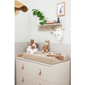 Meyco - Washandjes 3-pack Forest Animals - Toffee