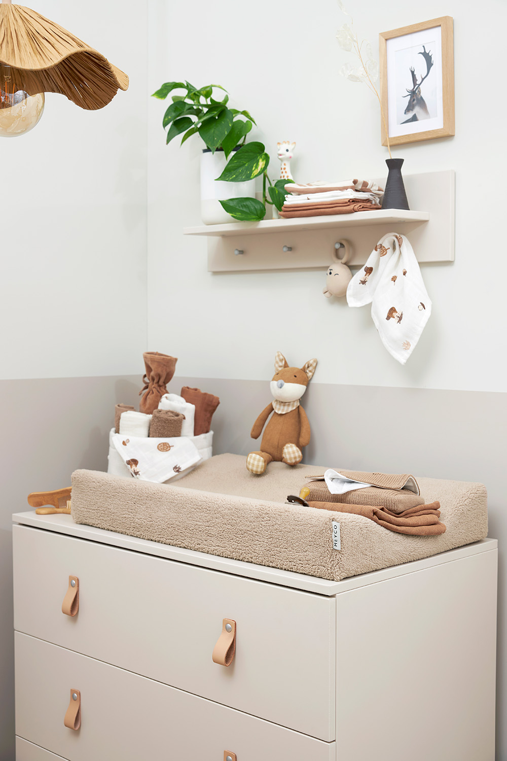 Washandjes 3-pack Forest Animals - Toffee - afbeelding 2