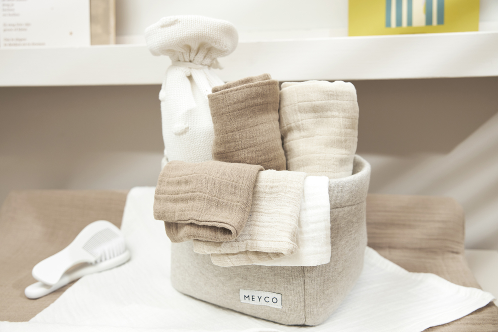 3-Pack Pre-Washed Hydrofiel Washandjes - Offwhite/Soft S - afbeelding 2