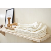 Meyco - Hydrofiele Doeken 6-Pack - Offwhite - 70x70cm