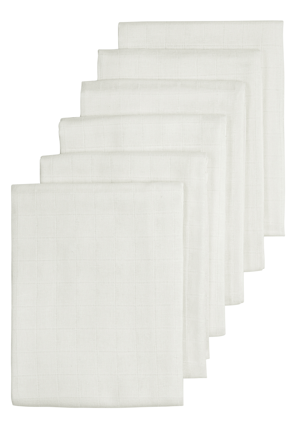 Hydrofiele Doeken 6-Pack - Offwhite - 70x70cm