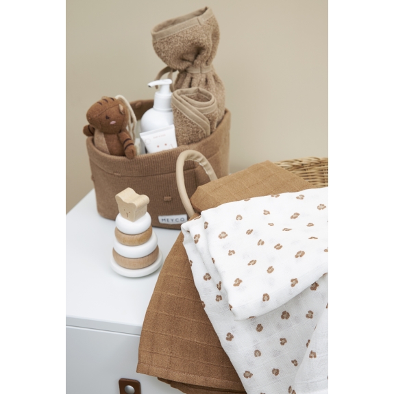 Hydrofiele Doeken Mini Panther - Toffee - 70x70cm