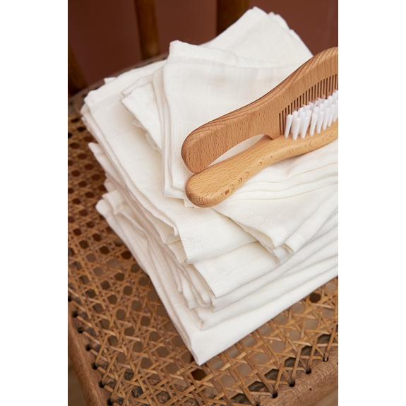 Meyco - Hydrofiele Doeken 6-Pack - Wit - 60x60cm