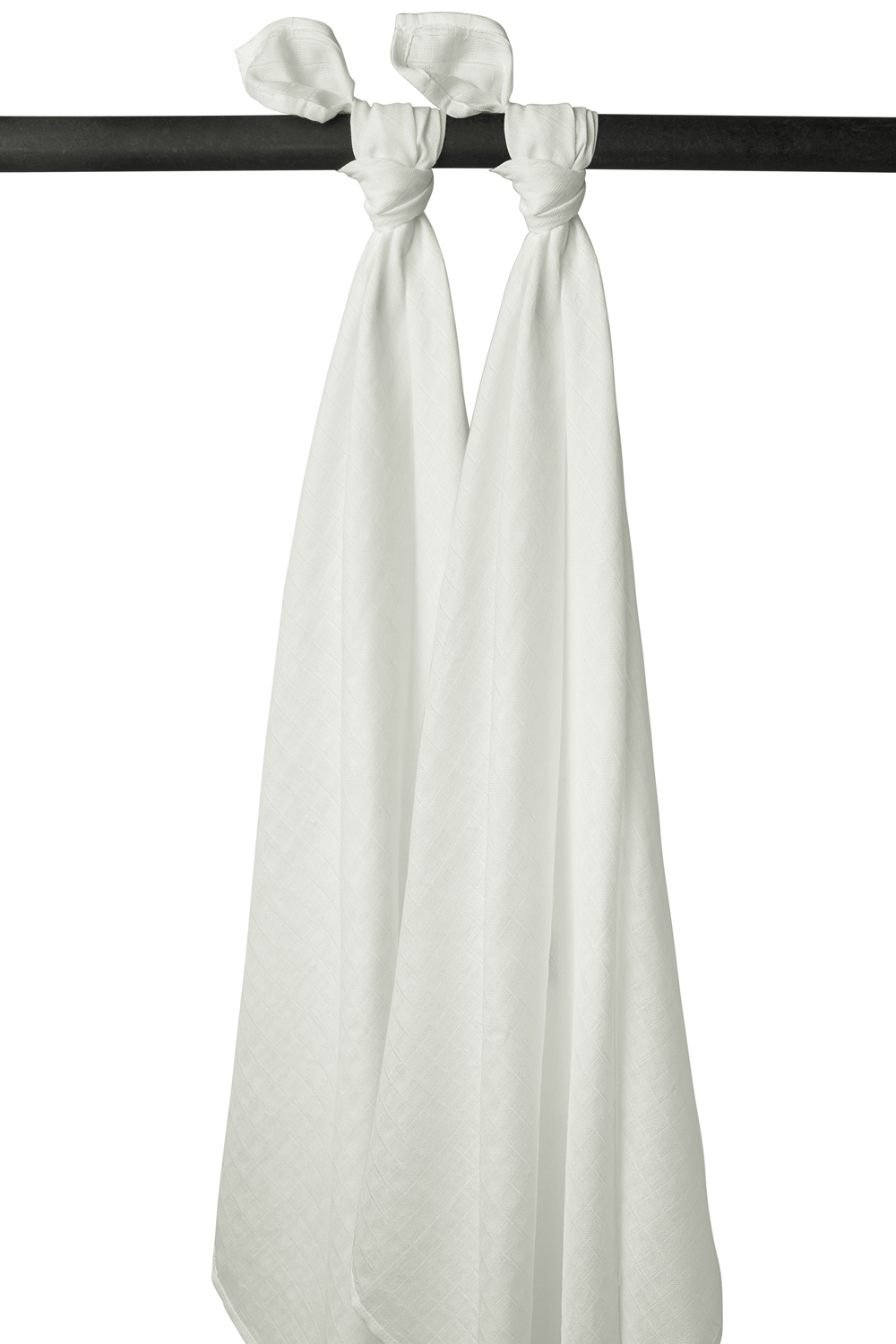 Swaddle 2-Pack Hydrofiel Uni - Offwhite - 120x120cm