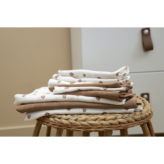 Meyco - Swaddle Mini Panther - 120x120cm