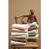 Swaddle 2-Pack Hydrofiel Uni - Licht Grijs/Zand - 120x12