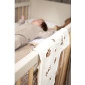 Swaddle Hydrofiel Forest Animals - Toffee - 120x120cm