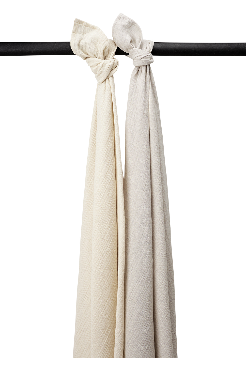 Swaddle 2-Pack Hydrofiel Uni - Soft Sand/Greige - 120x12