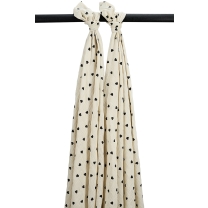 Meyco Swaddle 2-Pack Hydrofiel Sweet Heart - Zacht en Ve