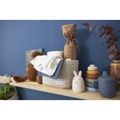 Meyco - Monddoekjes 3-Pack Hydrofiel Moon - Indigo