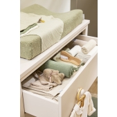 Hydrofiele Doeken 3-Pack - Natuurlijk/Olijfgroen - 70x70