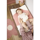 Monddoekjes 3-Pack Pre-Washed Hydrofiel Uni - Soft Rose/