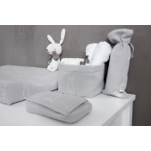 Meyco - Kruikenzak Konijn - zilver