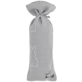 Meyco - Kruikenzak Konijn - zilver