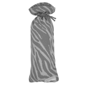 Meyco - Zebra Kruikenzak - Grijs