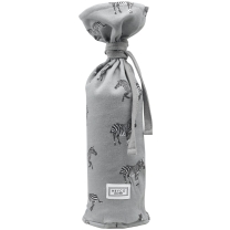 Meyco - Zebra Animal Kruikenzak - Grijs