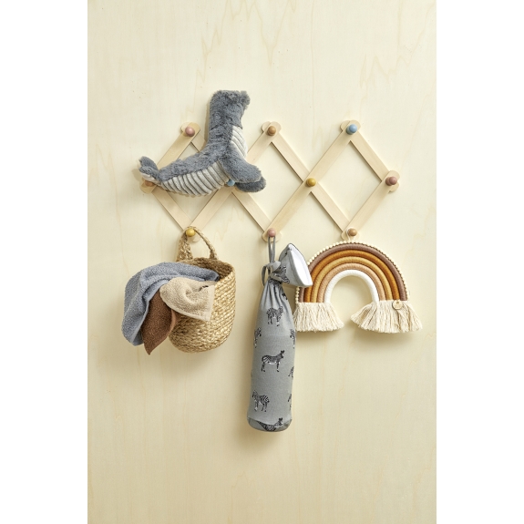 Meyco - Zebra Animal Kruikenzak - Grijs