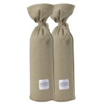 Kruikenzak 2-Pack Uni - Taupe
