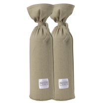 Meyco - Kruikenzak 2-Pack Uni - Taupe