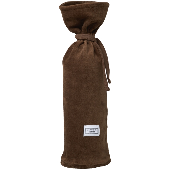 Meyco - Kruikenzak Velvet - Chocolade