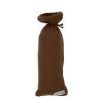 Kruikenzak Gebreid Basic - chocolade