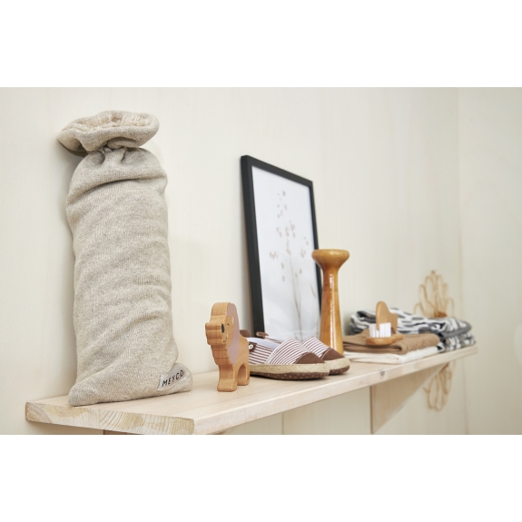 Meyco - Kruikenzak Gebreide Basic - zand melange