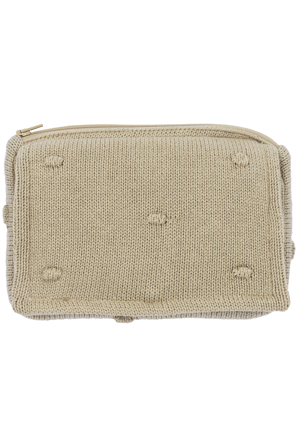 Mini Knots Billendoekjesetui - Sand - afbeelding 4