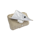 Meyco - Mini Knots Billendoekjesetui - Sand