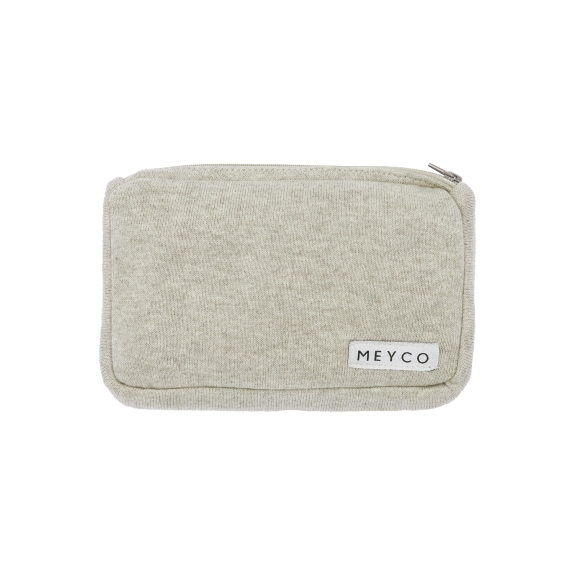 Meyco - Knit Basic Billendoekjesetui - Sand Melange