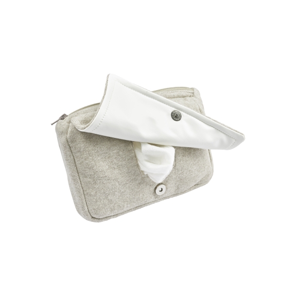 Meyco - Knit Basic Billendoekjesetui - Sand Melange