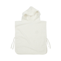 Meyco - Badponcho Badstof Uni - Offwhite - 1-3 Jaar