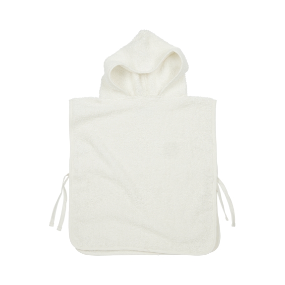 Meyco - Badponcho Badstof Uni - Offwhite - 1-3 Jaar