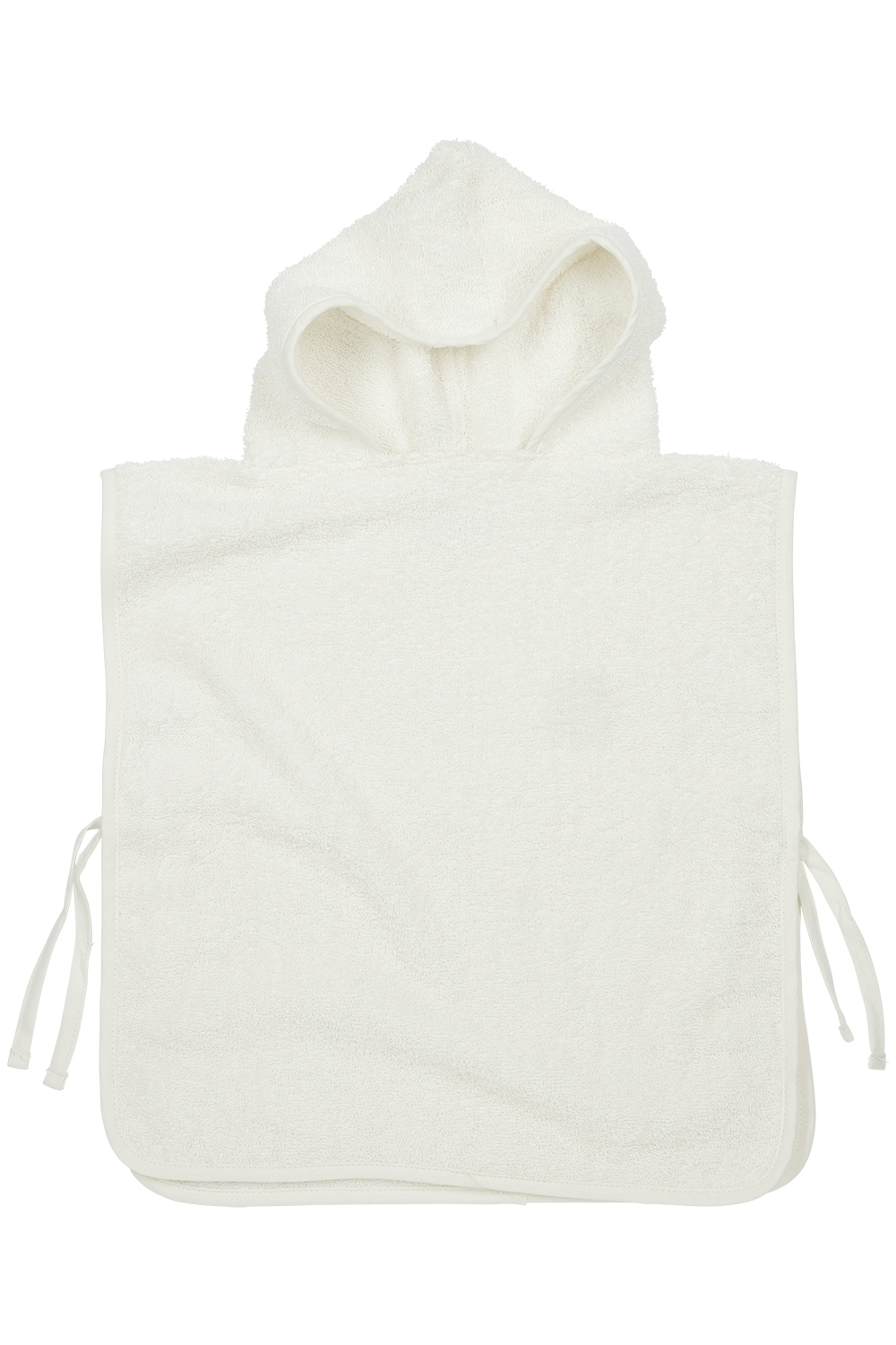Badponcho Badstof Uni - Offwhite - 1-3 Jaar