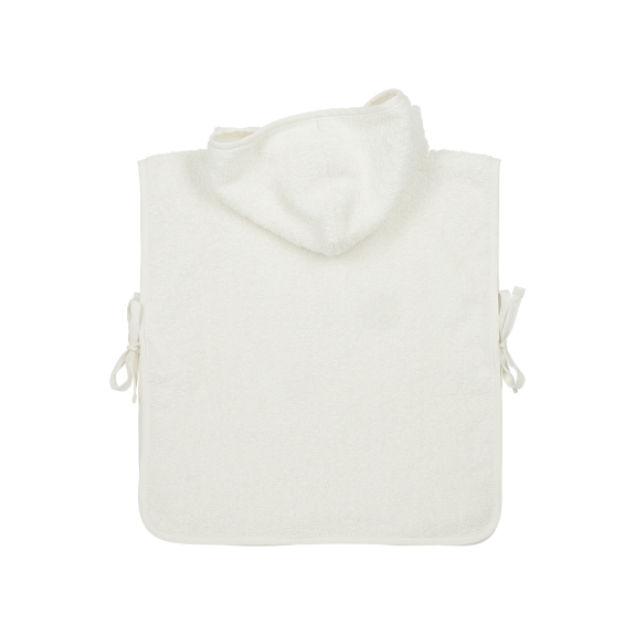 Meyco - Badponcho Badstof Uni - Offwhite - 1-3 Jaar