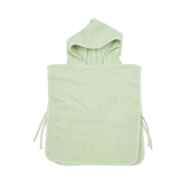 Meyco - Badponcho Badstof Uni Soft Green 1-3 Jaar