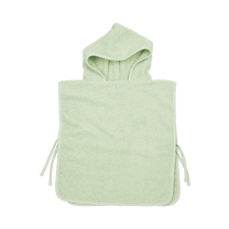 Meyco - Badponcho Badstof Uni Soft Green 1-3 Jaar