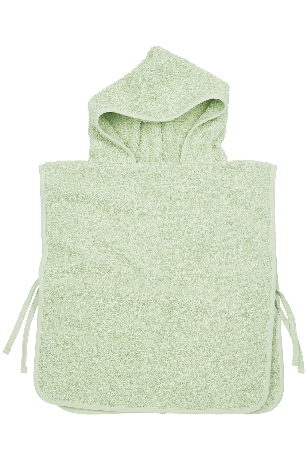 Badponcho Badstof Uni Soft Green 1-3 Jaar