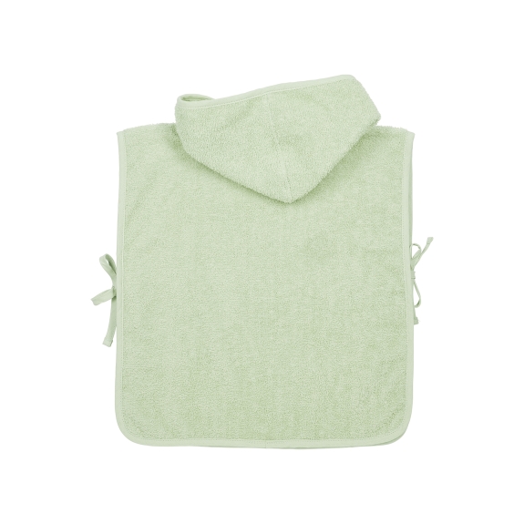 Meyco - Badponcho Badstof Uni Soft Green 1-3 Jaar