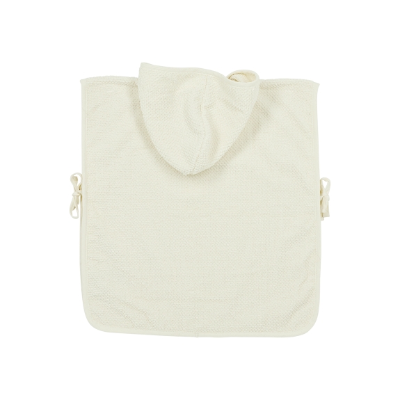 Meyco - Badponcho Popcorn - Natuurlijk - 1-3 Jaar